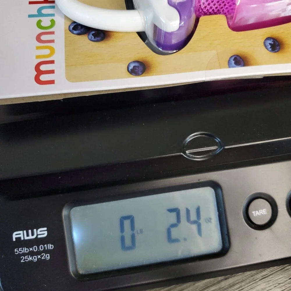 Munchkin Fresh Food Feeder Raw Fresh Teether Purple Pink Baby Toddler BPA Free